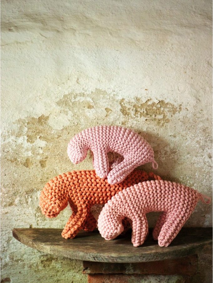 "DIY knitted soft toy"