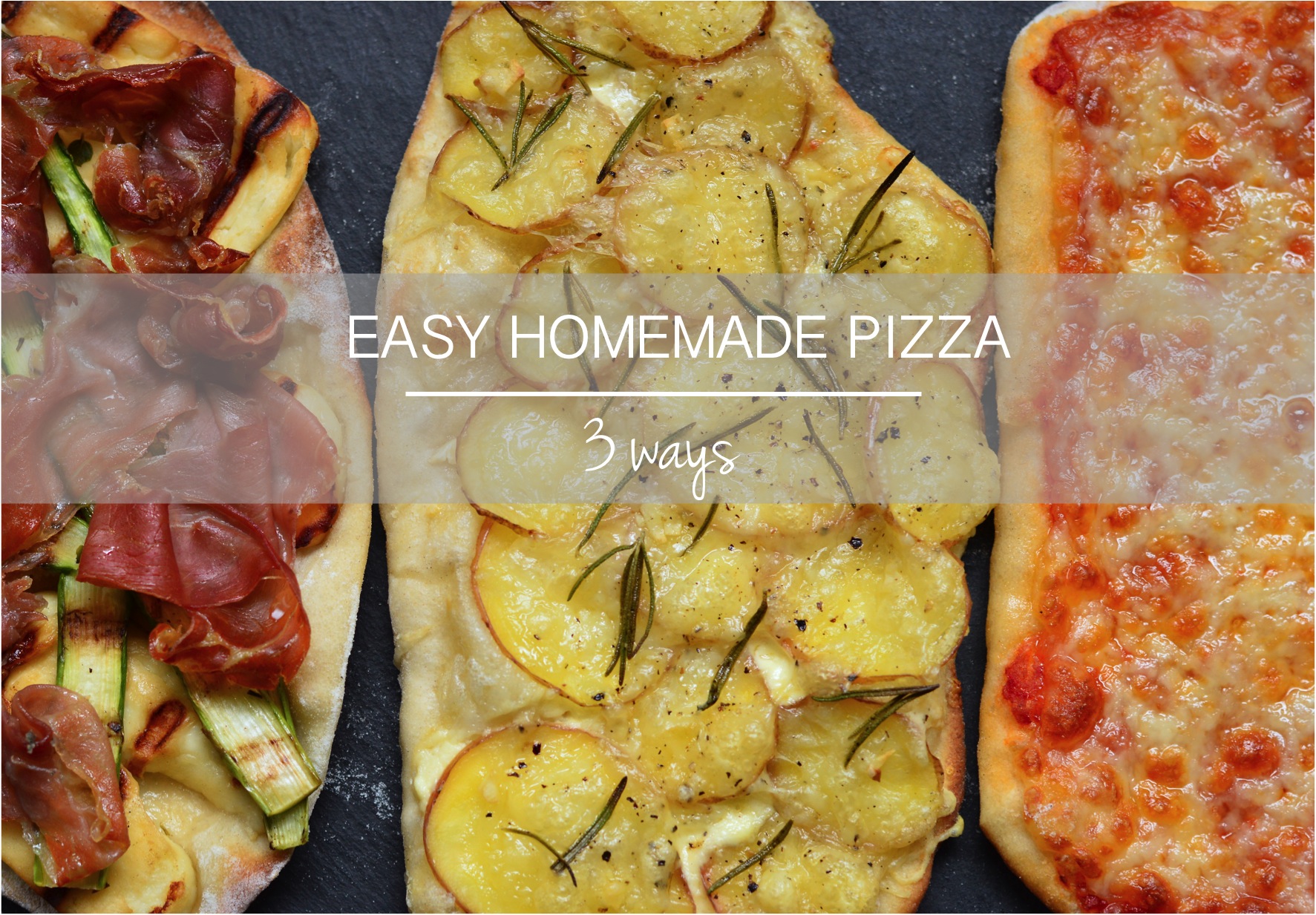 "easiest homemade pizza"