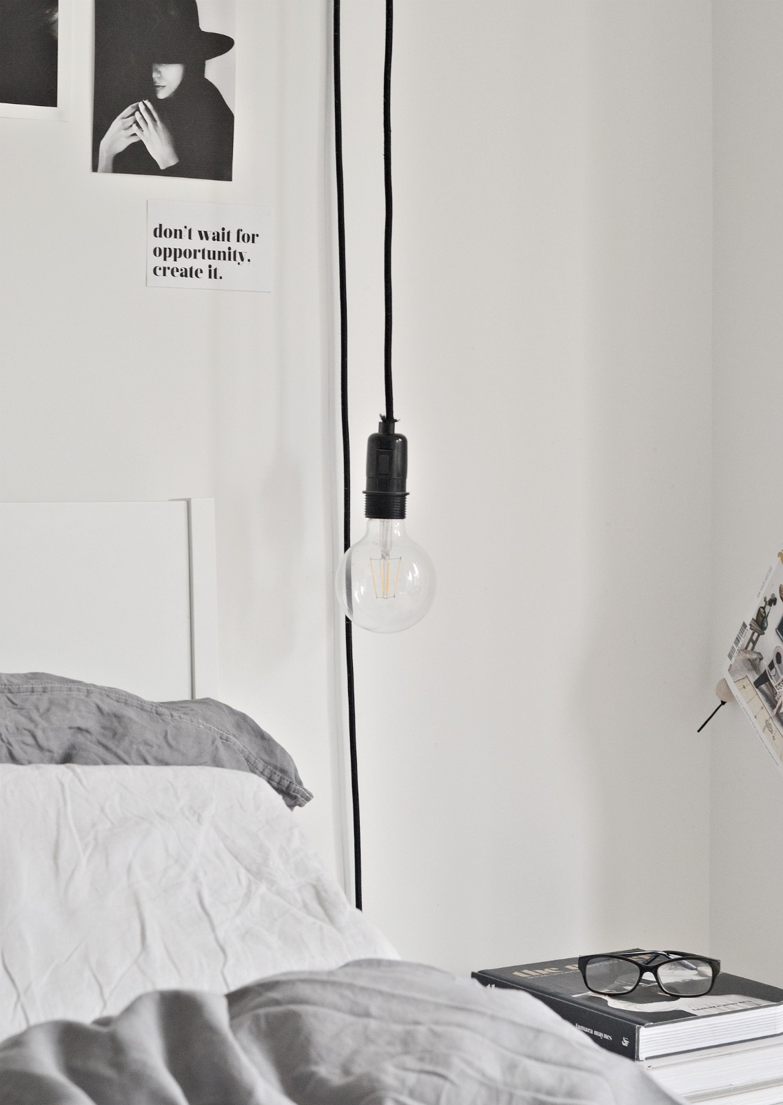 Diy Hanging Bedside Lamps With Ikea, Lamps For Bedroom Ikea