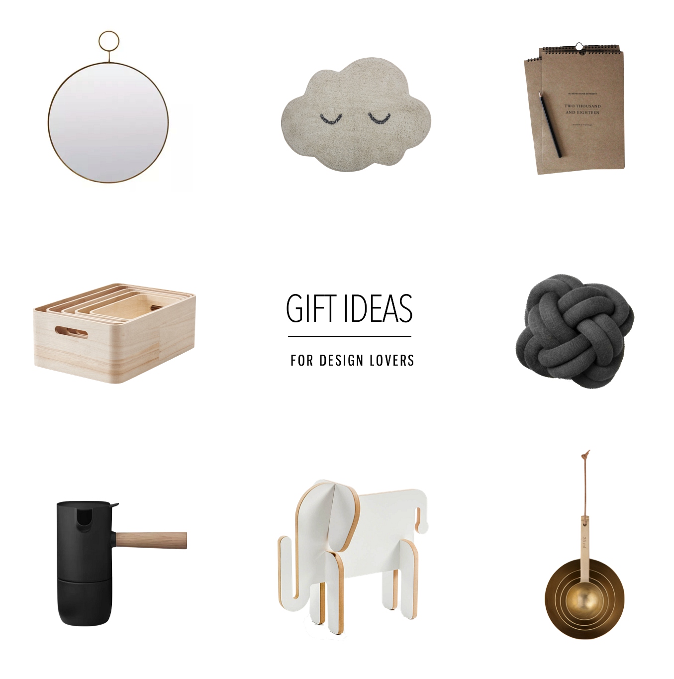 gift ideas for design lovers