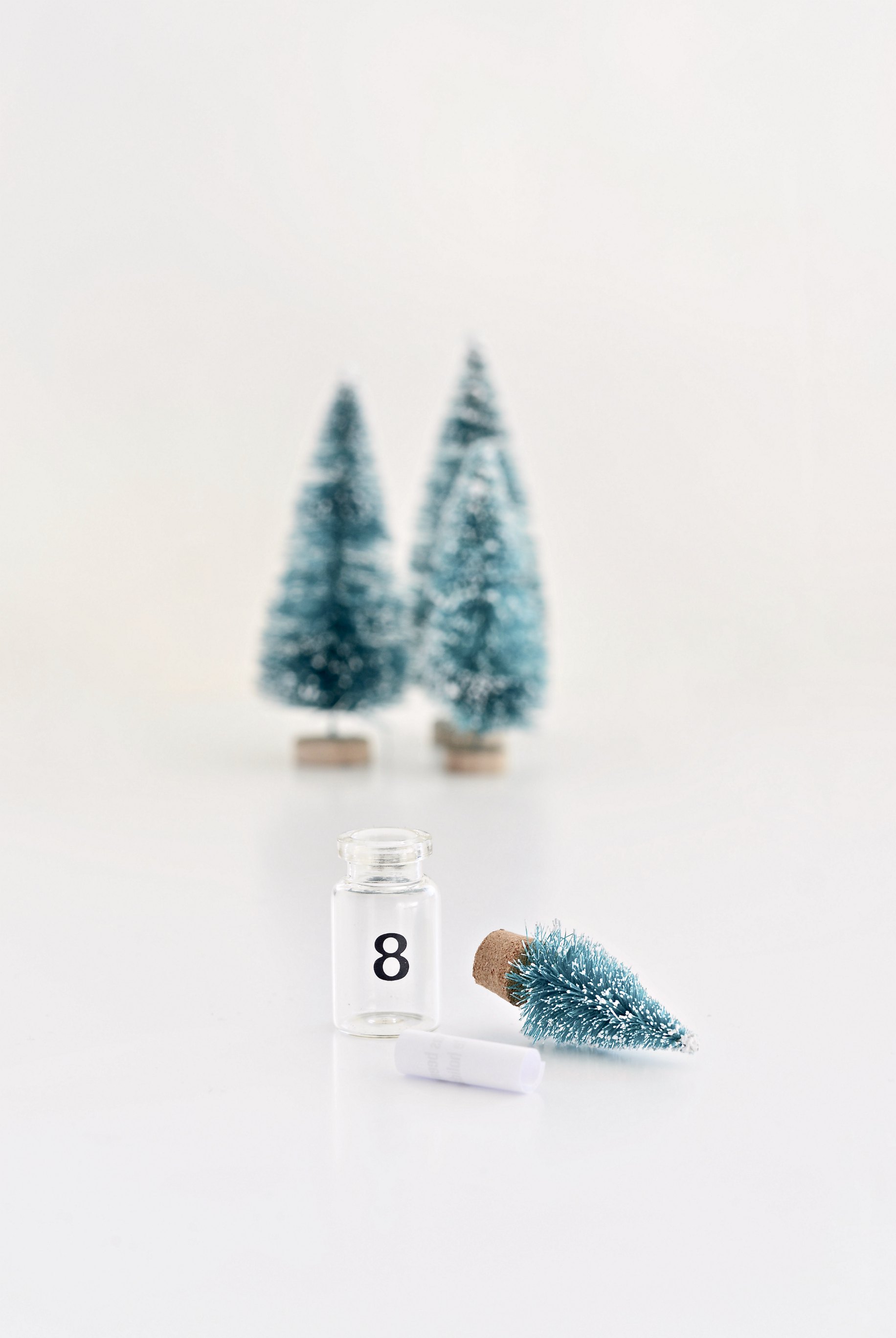 DIY Christmas tree advent calendar