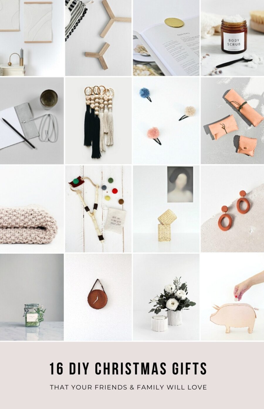 16 handmade Christmas gifts your friends and family will love - your ...