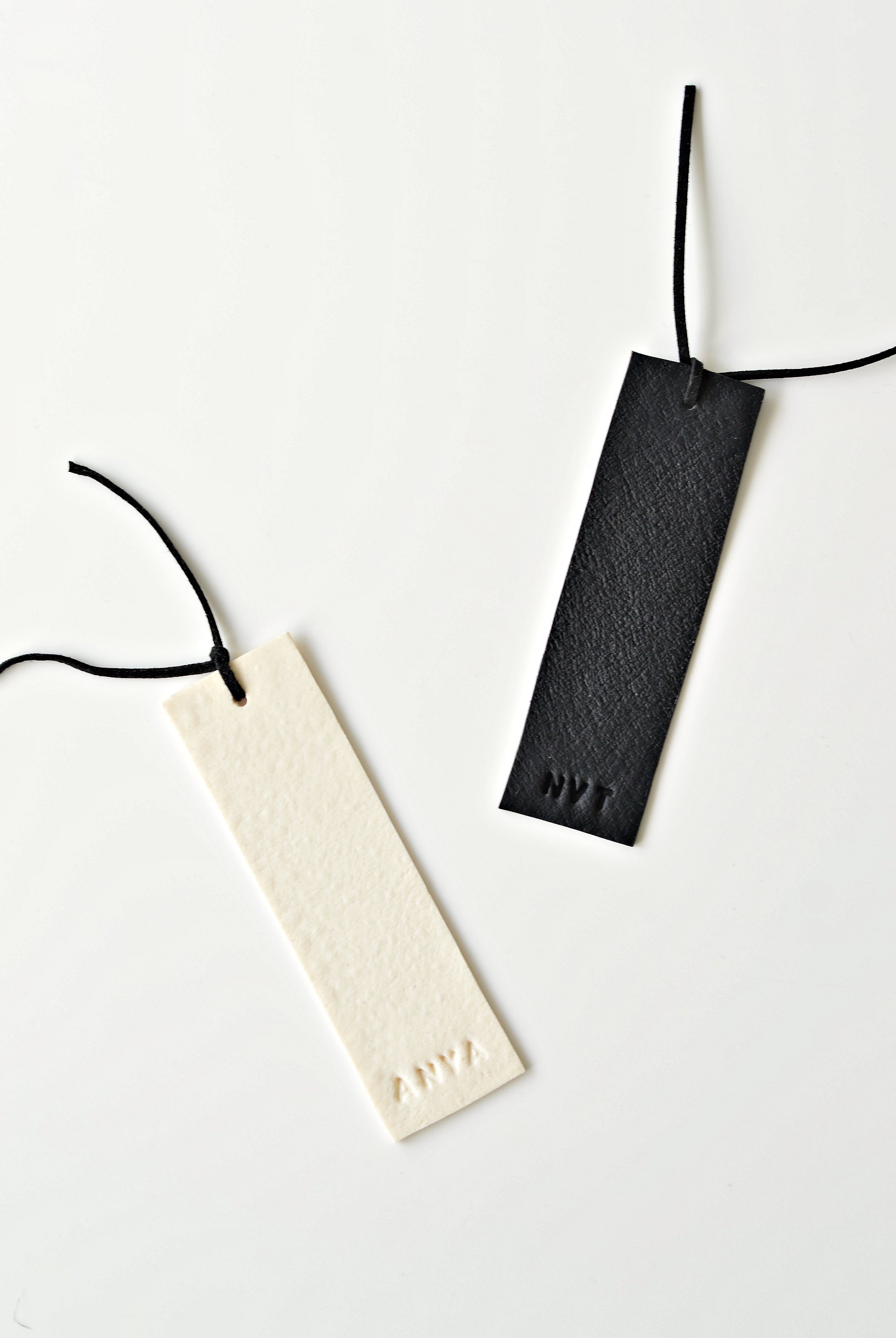 handmade bookmark fake leather