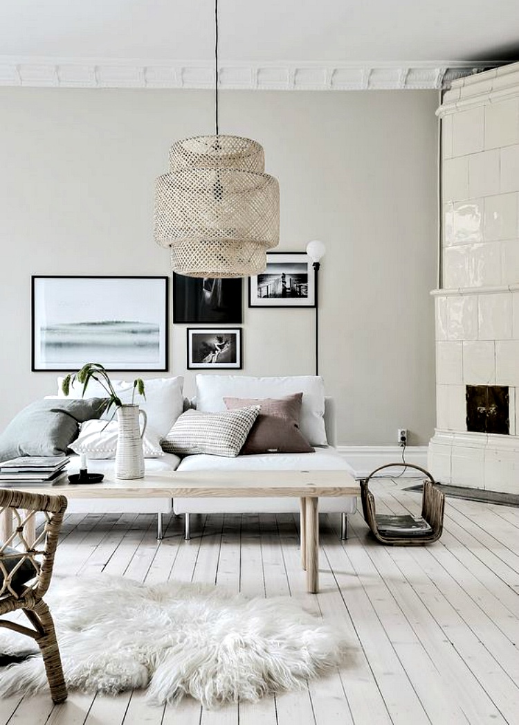 Scandinavian living room decor