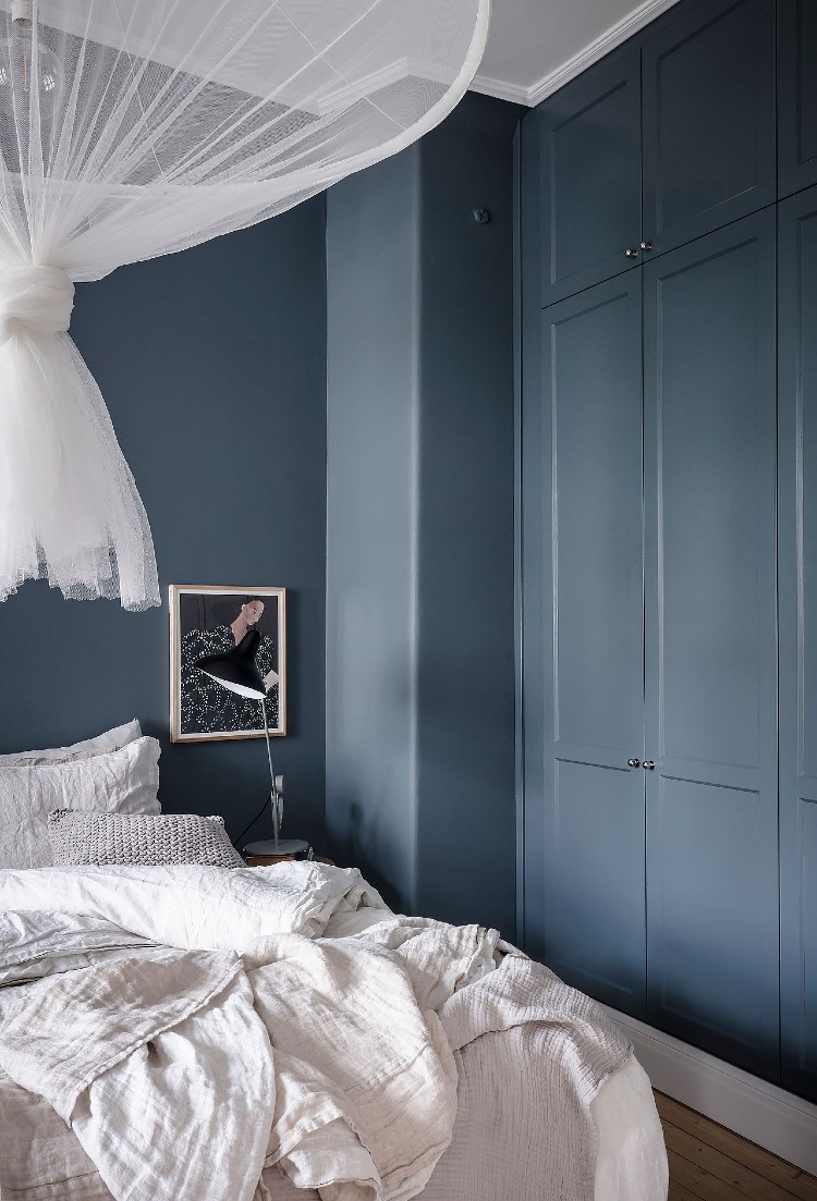 decorating with blue