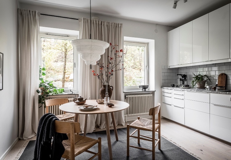 Scandinavian kitchen dining room