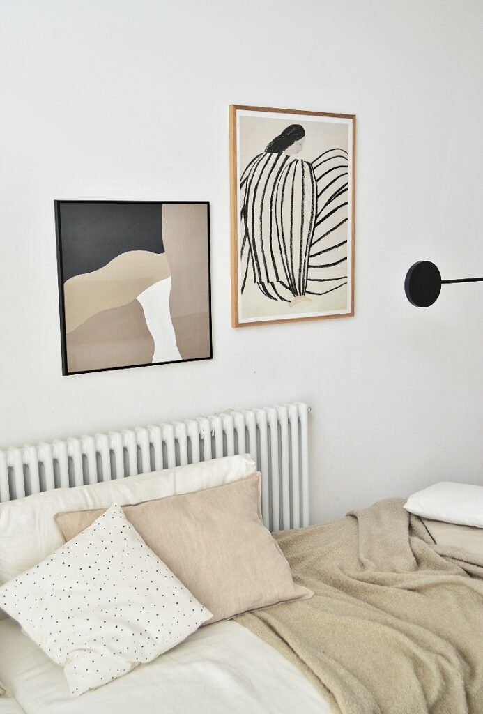 Easy minimalist DIY wall art in earthy neutrals - DIY home decor - Your ...