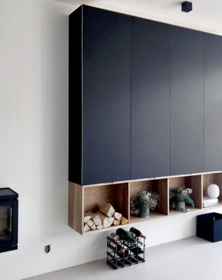 Ikea sektion wall cabinet living room