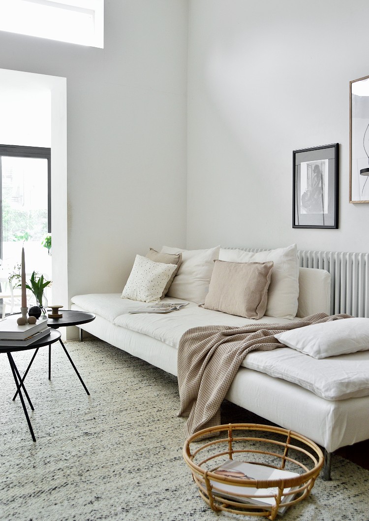 linen covers for IKEA sofa