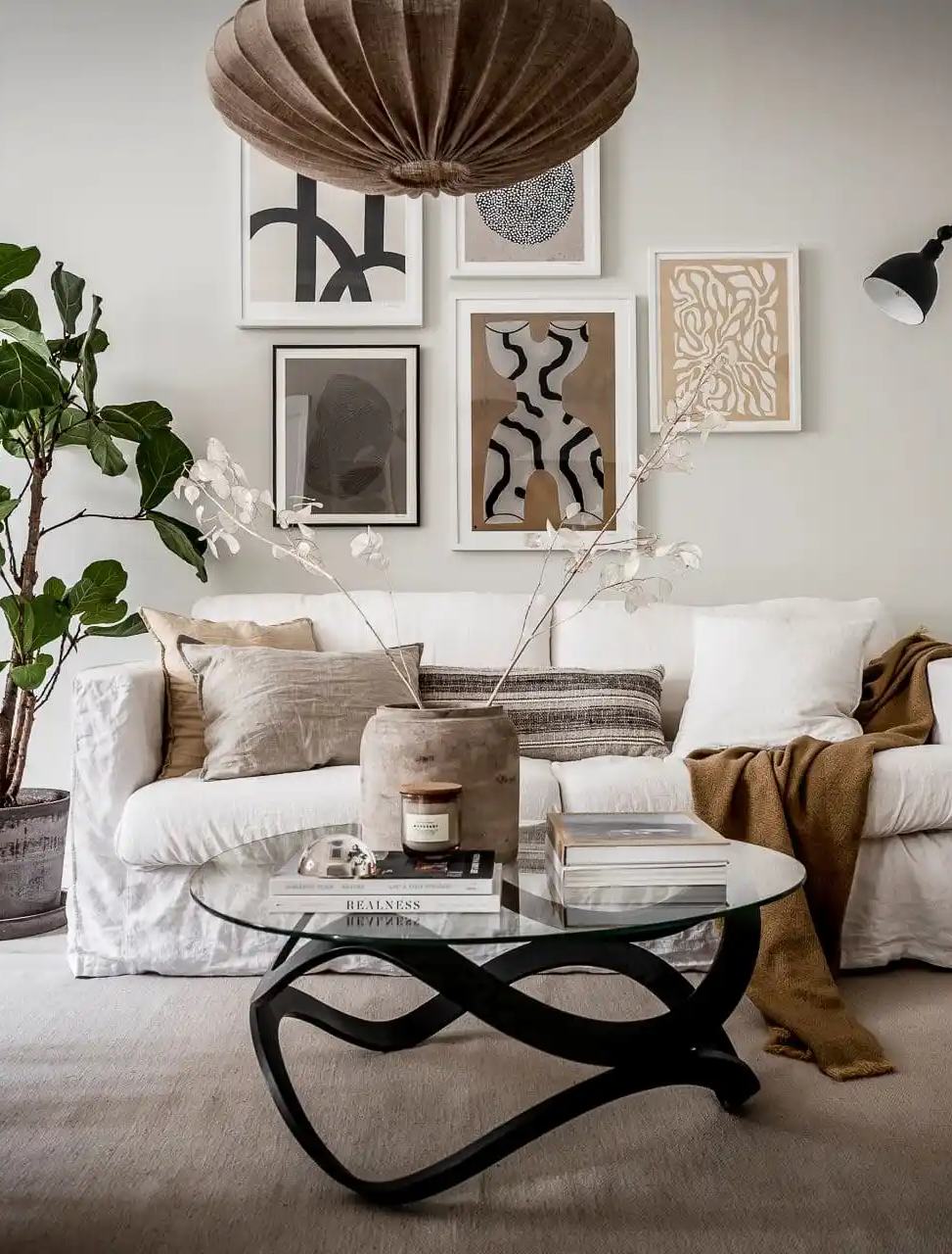 Scandinavian living room decor